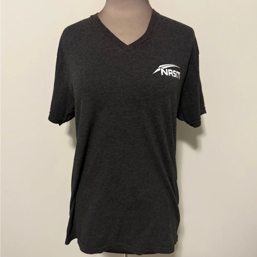 Men's Black Hylete V-Neck NASM Shirt - Picture 1 of 6